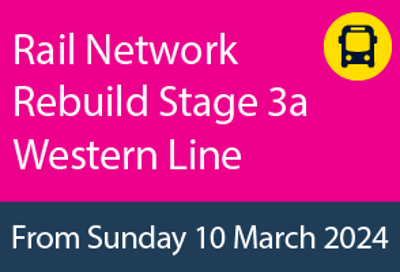 Rail Network Rebuild Stage 3A Western Line Webtile